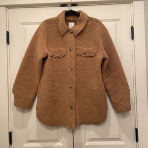 Joie Brown Teddy Jacket